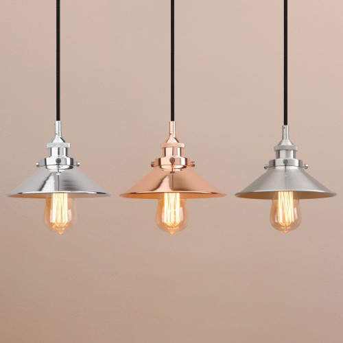 Antique Industrial Cafe Bar Ceiling Pendant Light Metal